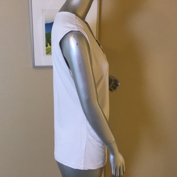 WHBM | Bar-Hardware Sleeveless Top - Picture 10 of 15